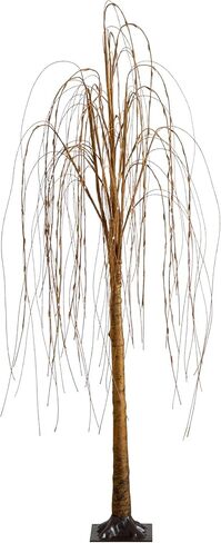Nearly Natural 6ft. Pre-Lit Artificial Willow Tree with 160 Warm White LED Lights in Saudi Arabia