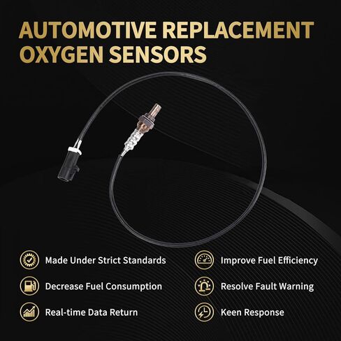 O2 Oxygen Sensor 4PCS Upstream Downstream 15717 Replacement for Ford Escape Fusion Explorer for Mustang for F150 F250 F350, for Lincoln Navigator, for Mercury Sable, for Mazda CX-9 B4000 in Kuwait