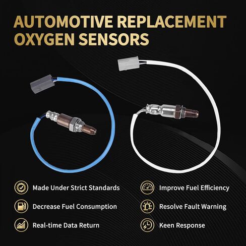 O2 Oxygen Sensor 2PCS Upstream Downstream 234-9036 234-4382 Replacement for Nissan for Altima 2010-2013, Rogue 2010 2011 2012 L4 2.5L 22693ZX70A 226A4JA00A in Kuwait