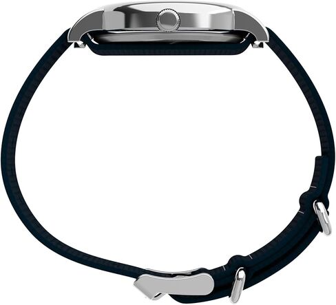 Timex Men's Peanuts Weekender Baseball 38mm Watch - Blue Slip-Thru Single Layer White Dial Silver-Tone Case in Saudi Arabia