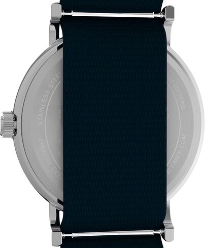 Timex Men's Peanuts Weekender Baseball 38mm Watch - Blue Slip-Thru Single Layer White Dial Silver-Tone Case in Saudi Arabia