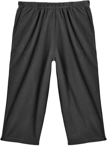 CATALOG CLASSICS Womens Capri Pants with Pockets Elastic Waist Pants for Women in Saudi Arabia