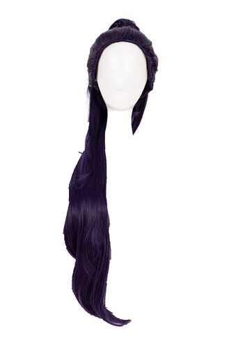 Game OW Widowmaker/Amelie Lacroix Cosplay Wig Hair Role Play Halloween Christmas Costume Comic Convention Heat Resistant Synthetic Wigs+Wig Cap in Kuwait