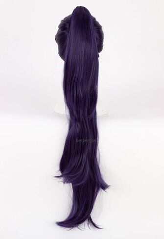 Game OW Widowmaker/Amelie Lacroix Cosplay Wig Hair Role Play Halloween Christmas Costume Comic Convention Heat Resistant Synthetic Wigs+Wig Cap in Kuwait