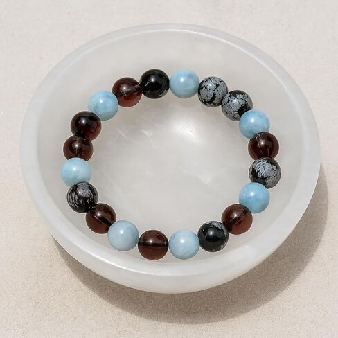 Reiki Infused Scorpio Zodiac Bracelet, Energy Bracelet, Reiki Gift, Reiki jewelry, Gemstone bracelets, Crystal bracelets in Kuwait