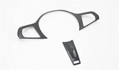​for BMW 3 Series G20 2020-2022 Interior Trim Steering Wheel Cover Carbon Fiber Pattern ABS Steering Wheel Decorative Frame in Kuwait