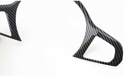 ​for BMW 3 Series G20 2020-2022 Interior Trim Steering Wheel Cover Carbon Fiber Pattern ABS Steering Wheel Decorative Frame in Kuwait