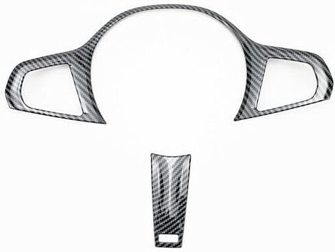 ​for BMW 3 Series G20 2020-2022 Interior Trim Steering Wheel Cover Carbon Fiber Pattern ABS Steering Wheel Decorative Frame in Kuwait