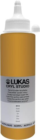 Lukas Cryl Studio 250ml Acrylic Paint, Gold in Kuwait
