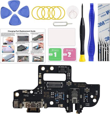 for Moto G Stylus 2023 4G USB Charging Port Replacement, Type C Dock Board Connector for G Stylus 2023 4G Version XT2317 (Not for 5G XT2315), with Tools & Instruction in Saudi Arabia