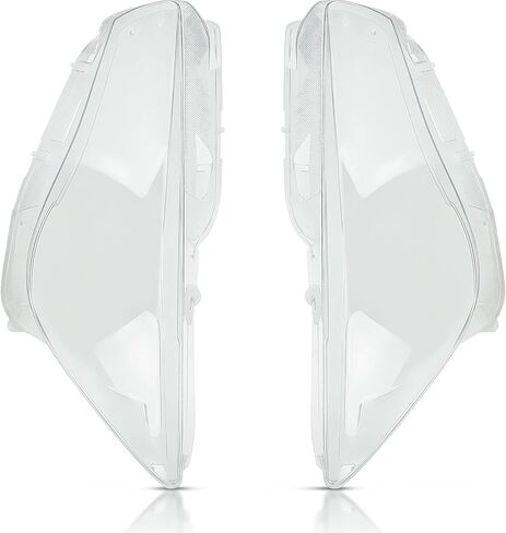 AUTOKAY Pair Left + Right Front Headlight Headlamp Lens Cover Fits for Infiniti Q50 2014-2021 in Saudi Arabia