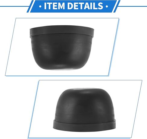 83mm Car Headlight Dust Cover Rubber Rubber Seal Protective Cover Winter Snow Headlight Protector Headlight Dust Cover for Car Truck RV 2 Pcs in Saudi Arabia