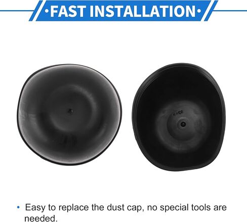 83mm Car Headlight Dust Cover Rubber Rubber Seal Protective Cover Winter Snow Headlight Protector Headlight Dust Cover for Car Truck RV 2 Pcs in Saudi Arabia