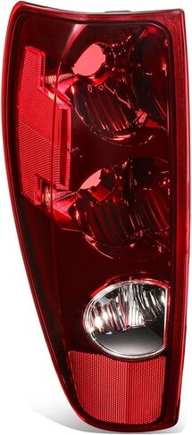 مصابيح الفرامل الخلفية ذات السلالة الأوتوماتيكية المتوافقة مع 2004-2012 شيفروليه كولورادو جي إم سي كانيون، مع ضوء الجري، جانب السائق والراكب، عدسة شفافة in Kuwait