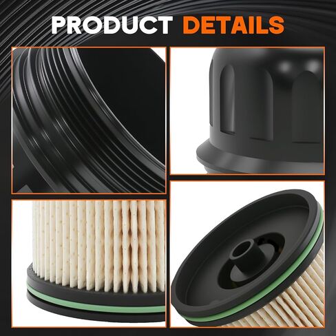 134001 Billet Fuel Filter Housing Cap and TP1015 fuel filter for Chevy/GMC 2017-2024 6.6L L5P Duramax Diesel 2500HD 3500HD in Saudi Arabia