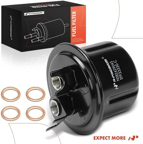A-Premium Fuel Filter Compatible with Honda Civic 1988-1991, CRX 1988-1991, 1.5L 1.6L in Saudi Arabia