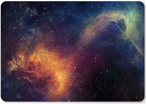 حافظة متوافقة مع ماك بوك برو 16 بوصة إصدار 2021 A2485 M1 Pro/ M1 Max مع معرف اللمس، غطاء حماية من البلاستيك الصلب وغطاء لوحة المفاتيح لجهاز ماك بوك برو 16 بوصة - سماء مرصعة بالنجوم in Kuwait