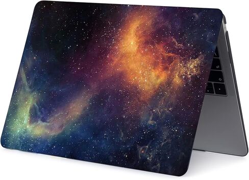 حافظة متوافقة مع ماك بوك برو 16 بوصة إصدار 2021 A2485 M1 Pro/ M1 Max مع معرف اللمس، غطاء حماية من البلاستيك الصلب وغطاء لوحة المفاتيح لجهاز ماك بوك برو 16 بوصة - سماء مرصعة بالنجوم in Kuwait