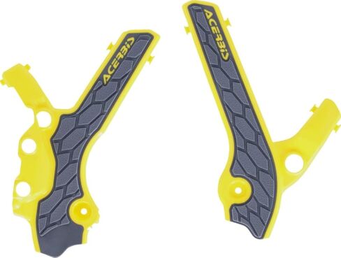 Acerbis 2983341120 X-Grip Frame Guard - Gray/Yellow in Saudi Arabia