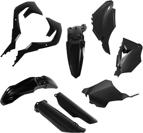 Plastic Fairing Fender Kit for Kawasaki KX250, Black Full Panel Protection Parts for Kawasaki KX250X KX450X 2012-2022, KX450 2019-2022 Plastic Accessories in Saudi Arabia