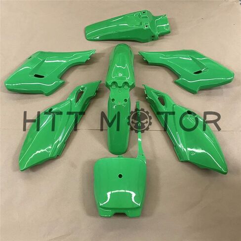 XKMT-7 PCs Green Plastic Fairing Body Cover Kits Compatible With Baja Dirt Runner 125 [B076XWT562] in Saudi Arabia