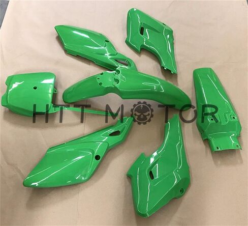 XKMT-7 PCs Green Plastic Fairing Body Cover Kits Compatible With Baja Dirt Runner 125 [B076XWT562] in Saudi Arabia