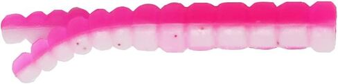 Trout Magnet 50-Pack Split-Tail Grub Body Pack, Also Great for Bass and Panfish, Purple Redemption in Saudi Arabia