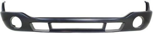 Front Bumper Lower Valance Primed + Fog Light With Harness & Switch Left Driver & Right Passenger Side Direct Replacement Compatible With 2003-2006 GMC Sierra 1500 2500HD GM1000684 in Saudi Arabia