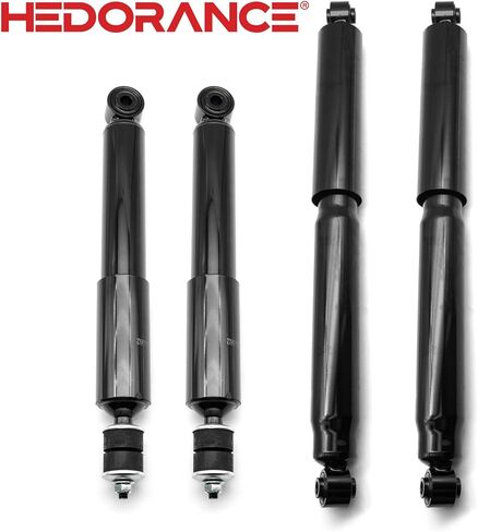 4PCS Front and Rear Shock Absorbers Fit for Chevy Silverado 1500 HD 2001-2006, for Silverado 2500 1999-2004, for Silverado 2500 HD 2001-2010, for GMC Sierra 1500 HD Sierra 2500/2500 HD in Kuwait