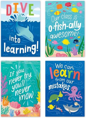 Creative Teaching Press Star Bright Inspire U 4-Poster Pack in Kuwait
