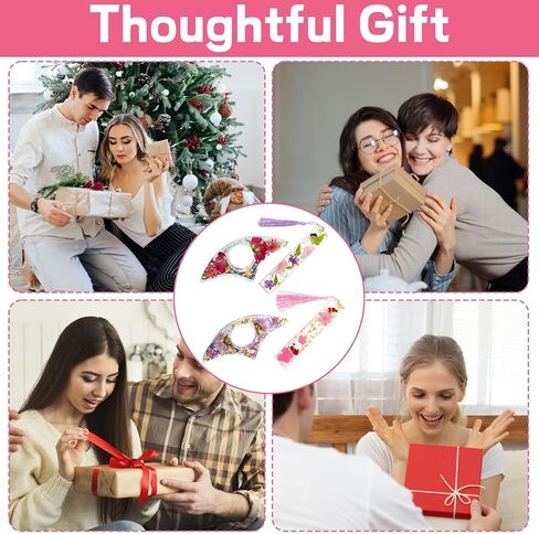 مجموعة مكونة من 4 قطع مع مشبكين للكتاب من الراتنج و2 إشارة مرجعية من الأكريليك، وحامل صفحة الإبهام، وحاملي صفحات الكتاب للقراءة in Kuwait