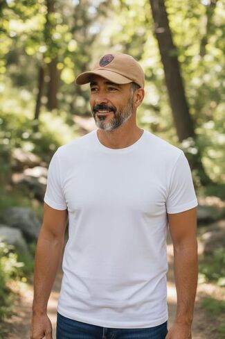 National Park Service Official Baseball Cap, Khaki Cotton, Adjustable Back Strap, One Size Fits Most, Embroidered Shield Logo in Kuwait