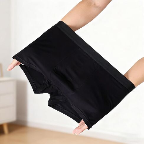 Mens Boxer Shorts 2-Pack Cotton Breathable Underwear Soft Comfortable No Itchy Tag Retro Trunks with Fly Gift Set for Men in Saudi Arabia