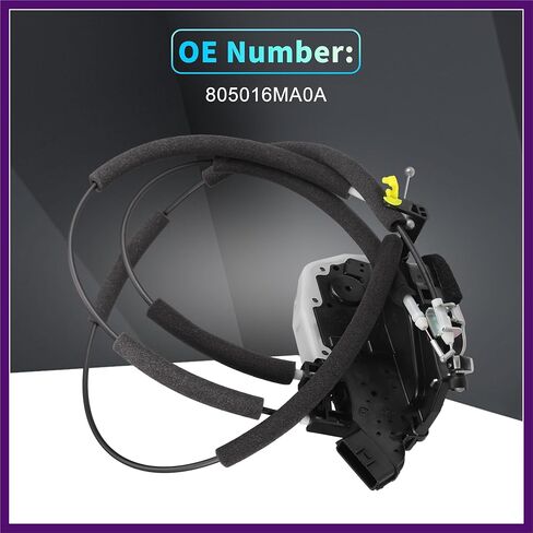 Replacement Front Left Driver Side Power Door Lock Actuator Motor with Cable for Nissan Rogue Sport 2017-2022 Door Latch Actuator Assembly No.805016MA0A Black Premium Fit Design in Kuwait