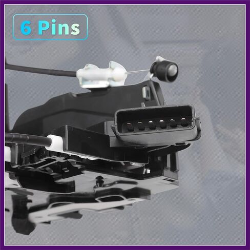 Replacement Front Left Driver Side Power Door Lock Actuator Motor with Cable for Nissan Rogue Sport 2017-2022 Door Latch Actuator Assembly No.805016MA0A Black Premium Fit Design in Kuwait