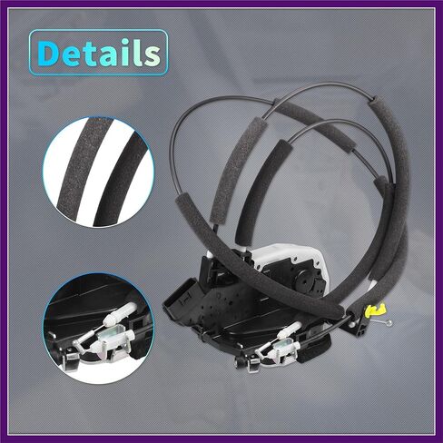 Replacement Front Left Driver Side Power Door Lock Actuator Motor with Cable for Nissan Rogue Sport 2017-2022 Door Latch Actuator Assembly No.805016MA0A Black Premium Fit Design in Kuwait