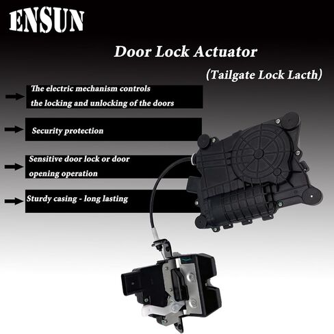 Ensun Tailgate Lock Lacth Compatible with 2020-2024 Palisade, 2019-2023 Santa Fe with Power Rear Trunk Liftgate Latch Lock Assembly in Saudi Arabia