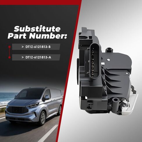 Driver Side Door Lock Actuator Front Left Compatible with Transit Connect 2014-2023 DT1Z-6121813-A, DT1Z-6121813-B in Saudi Arabia