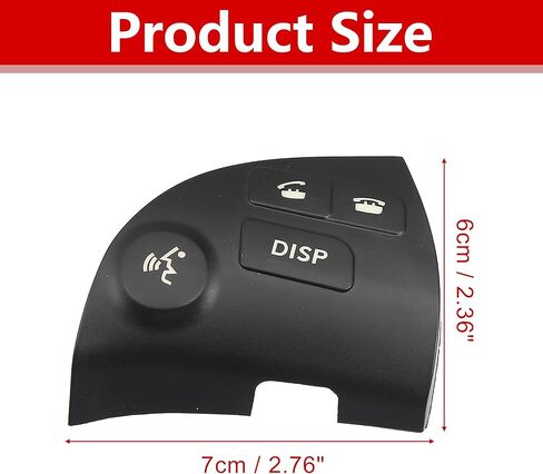 1 Pair Steering Wheel Volume Control Switch Button Replacement for Lexus ES350 2007-2010 Replace 84250-33190-C0 Left and Right Side in Kuwait