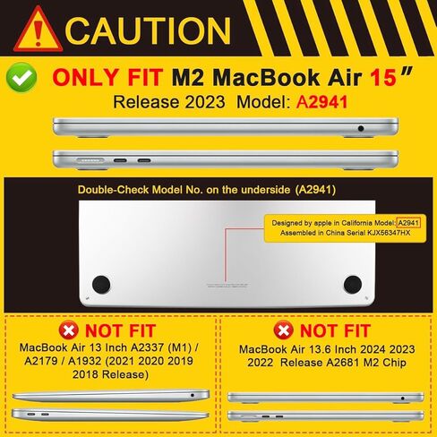 Batianda Upgraded Heavy Duty Case for MacBook Air 15 inch M5 2026 2025 M4 2024 2023 Release,Honeycomb Hybrid TPU + Matte PC Armor with Reinforced Kickstand,Stable Stand for Long Desk Work, Navy in Saudi Arabia