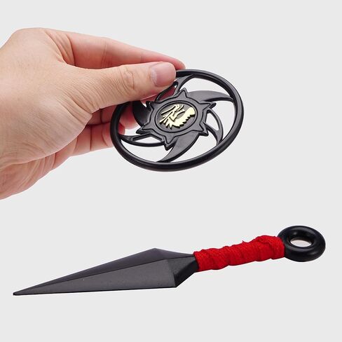 مجموعة أسلحة لعبة محارب النينجا التأثيرية للأطفال، لعبة تظاهر النينجا، ملحقات أزياء المعارك للأطفال الأولاد in Kuwait