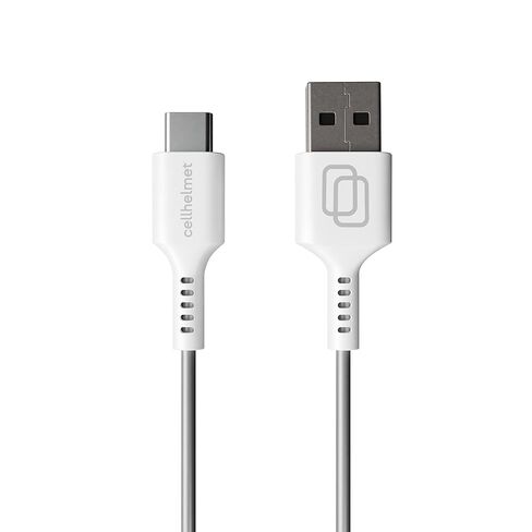 كابل شحن/مزامنة USB من النوع C إلى النوع A - مستدير بطول 3 أقدام | كما رأينا في Shark Tank | في حزمة البيع بالتجزئة in Kuwait