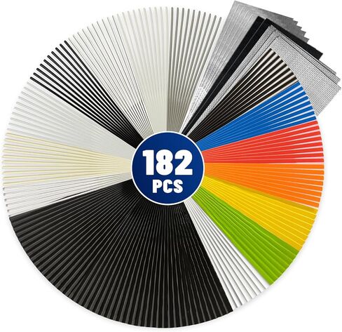 Allturn 182PK Plastic Welding Rods For Repairing Plastic Bumpers,Kayaks,And Other Plastic Products. in Kuwait