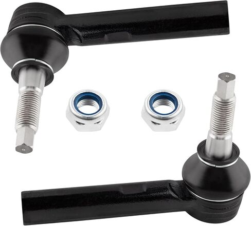 4 قطع أطراف قضيب ربط، ES3571 EV406 نهاية قضيب ربط خارجي داخلي لسيارة دودج داكوتا 2000 2001 2002 2003 2004 RWD، نهاية قضبان ربط ممتازة لدودج دورانجو 2000-2003 RWD، نهاية قضيب ربط التوجيه in Kuwait