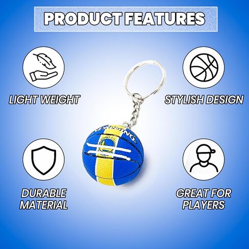 Basketball golden Keychain For Fans key chain ball keyring key ring in Saudi Arabia