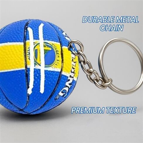 Basketball golden Keychain For Fans key chain ball keyring key ring in Saudi Arabia