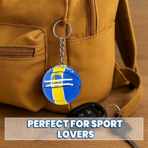 Basketball golden Keychain For Fans key chain ball keyring key ring in Saudi Arabia