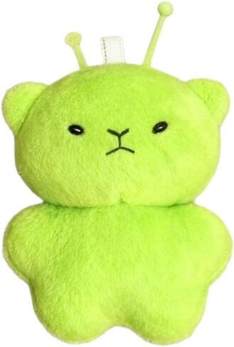 Alien Cat Plush keychain Cartoon Stuffed Animal Keyring Creative Ugly Cute Backpacks Pendant for Women Party Gift Accessories in Saudi Arabia