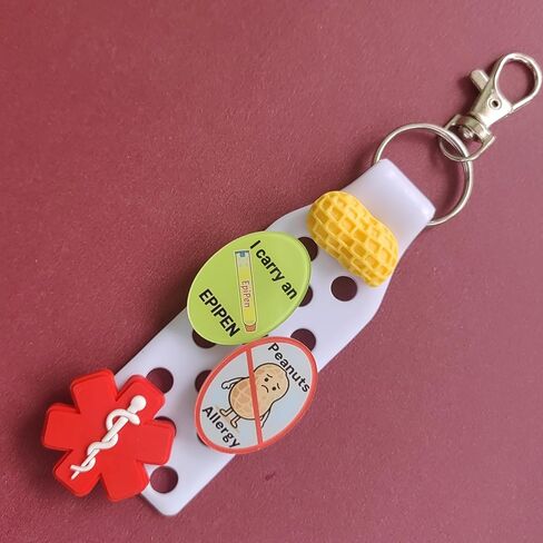 سلسلة مفاتيح تنبيه طبي لحساسية الفول السوداني، رمز تعريف الطوارئ الطبي (الفول السوداني) in Kuwait