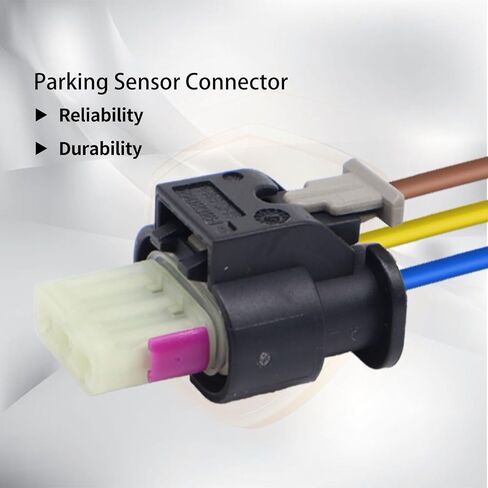 HiSport 2359997 PDC Parking Sensor Connector 3 Pin - Compatible with BMW X3 F25 X5 E70 F10 F11 in Saudi Arabia